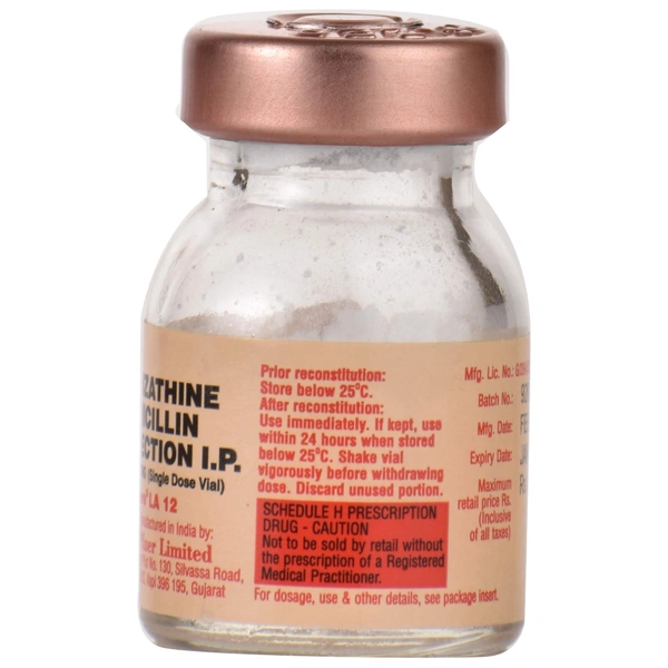 PFIZER LTD. Penidure La 12Mg Inj