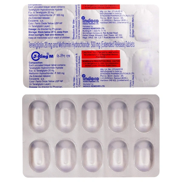 INDOCO  REMEDIES J Ring M 500Mgtab (10 Tab)