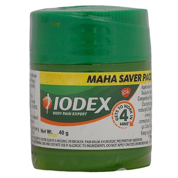 GLAXOSMITHKLIN Iodex Balm (40 Gm)
