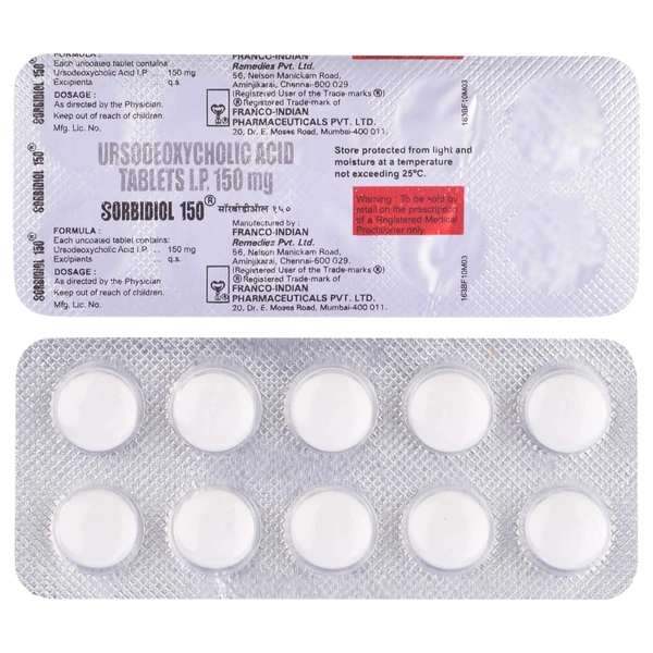 FRANCO INDIAN Sorbidiol 150Mg Tab (10 Tab)
