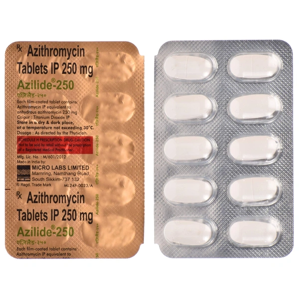 MICRO LABS Azilide 250Mgtab (10 Tab)