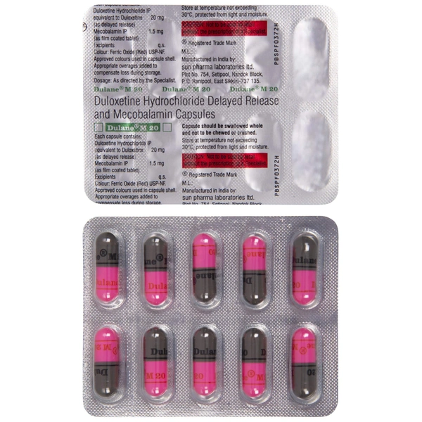SUN PHARMA Dulane M 20Mg Cap (10 Cap)