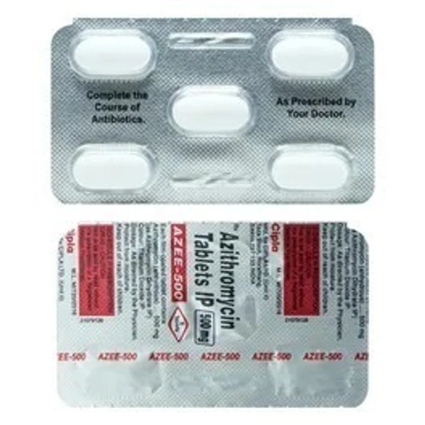 CIPLA LTD. Azee 500Mgtab (5 Tab)
