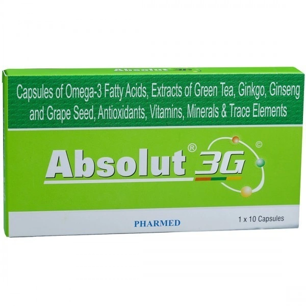 PHARMED MEDICARE PVT LTD Absolut 3G Cap (10 Cap)