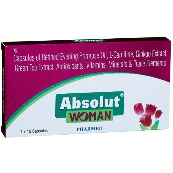 PHARMED MEDICARE PVT LTD Absolut Woman Cap (10 Cap)