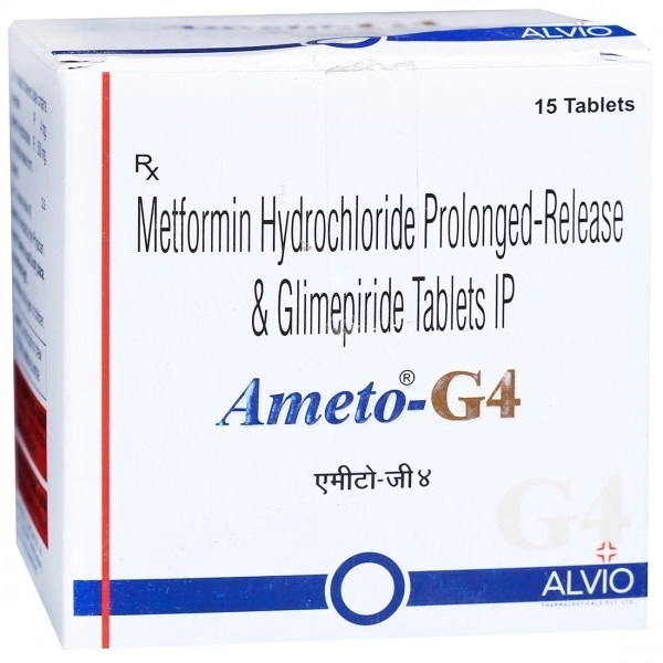 Alvio Pharmaceuticals Ameto G4 Tab (15 Tab)