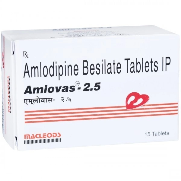 MACLEODS PHARMACEUTICALS Amlovas  2.5Mgtab (15 Tab)