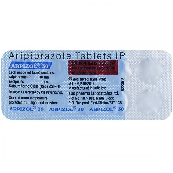 SUN PHARMA Arpizol 30Mg Tab 10 Tab
