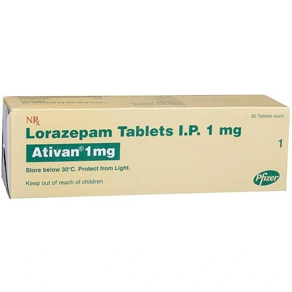 PFIZER LTD. Ativan 1Mgtab (30 Tab)
