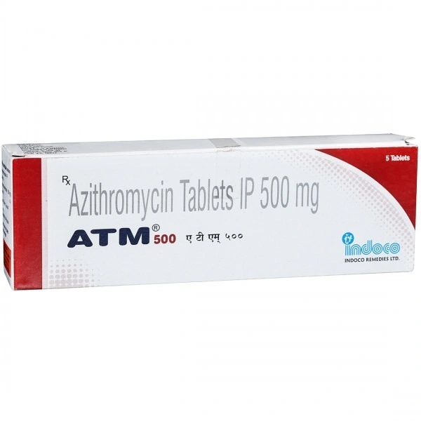 INDOCO  REMEDIES Atm 500Mgtab (5 Tab)