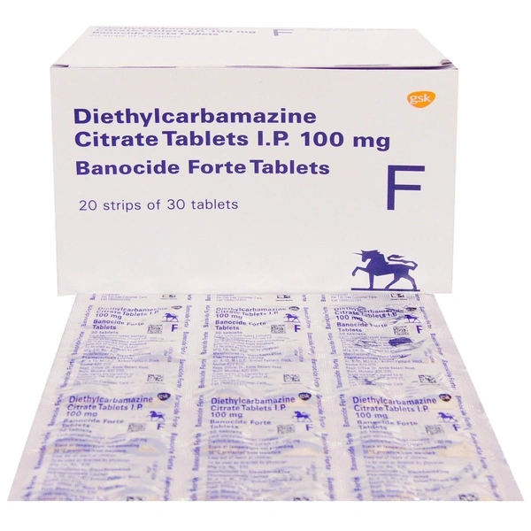 GLAXOSMITHKLIN Banocide Forte Tab (30 Tab)