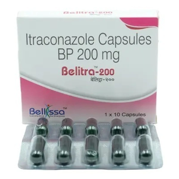 BELLISSA PHARMACETUCALS PVT.LT Belitra 200Mg Cap (10 Cap)