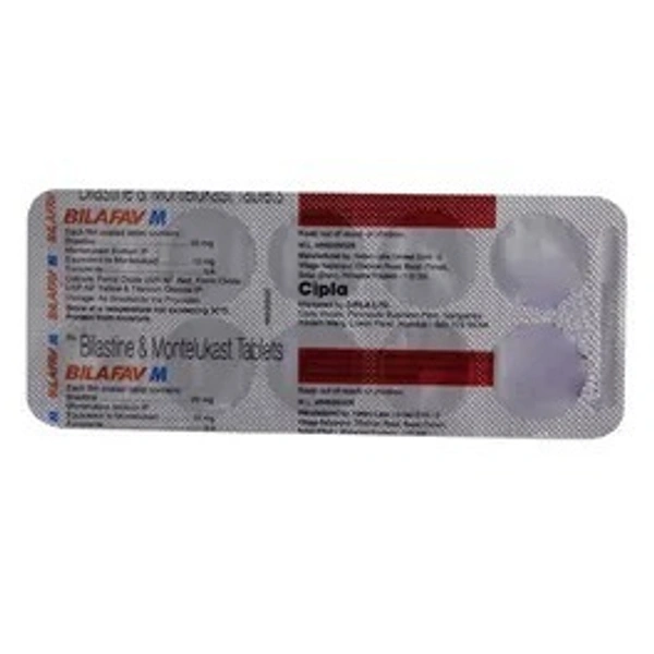 CIPLA LTD. Bilafav M Tab (10 Tab)