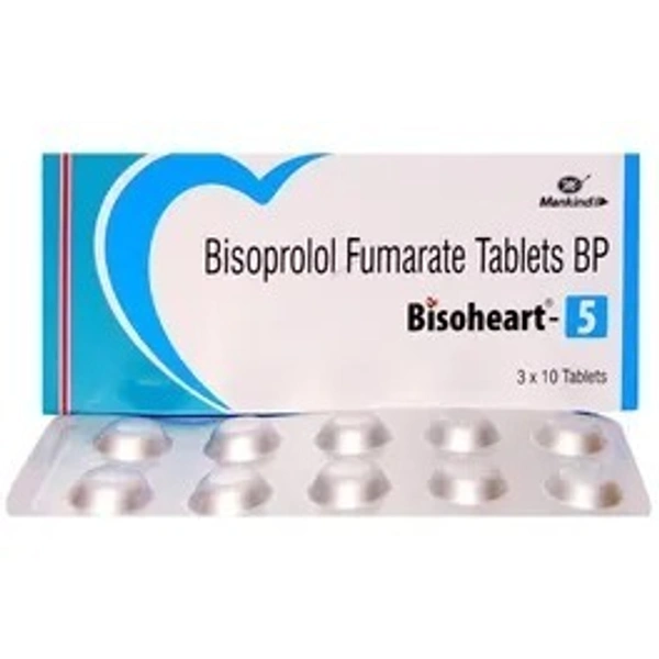 MANKIND PHARMA Bisoheart 5Mgtab (10 Tab)
