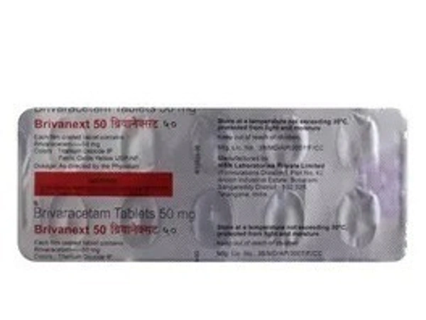 MSN LABORATORIS Brivanext 50Mg Tab (10 Tab)