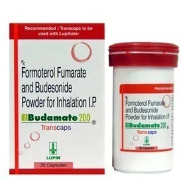 LUPIN Budamate 200 Transcaps (30 Cap)
