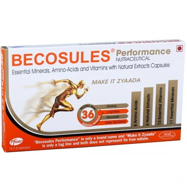 PFIZER LTD. Becosules Performance Cap (15 Cap)