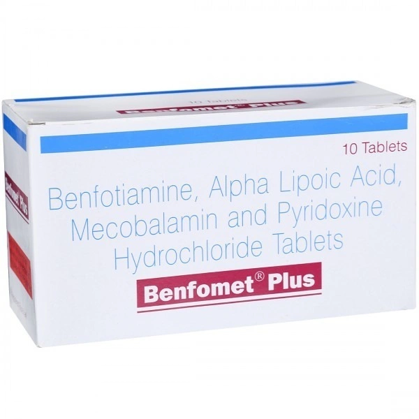 SUN PHARMA Benfomet Plus Tab (10 Tab)