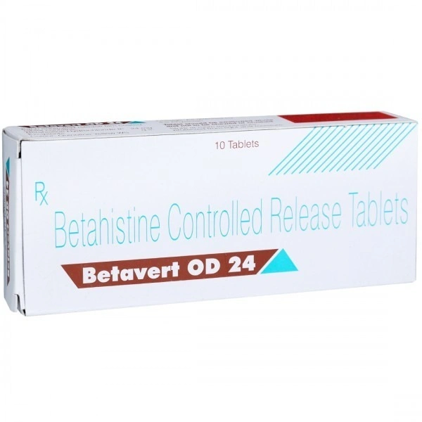 SUN PHARMA Betavert Od 24Mgtab (10 Tab)