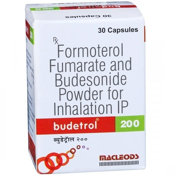 MACLEODS PHARMACEUTICALS Budetrol 200Mg Rotacaps (30 Cap)
