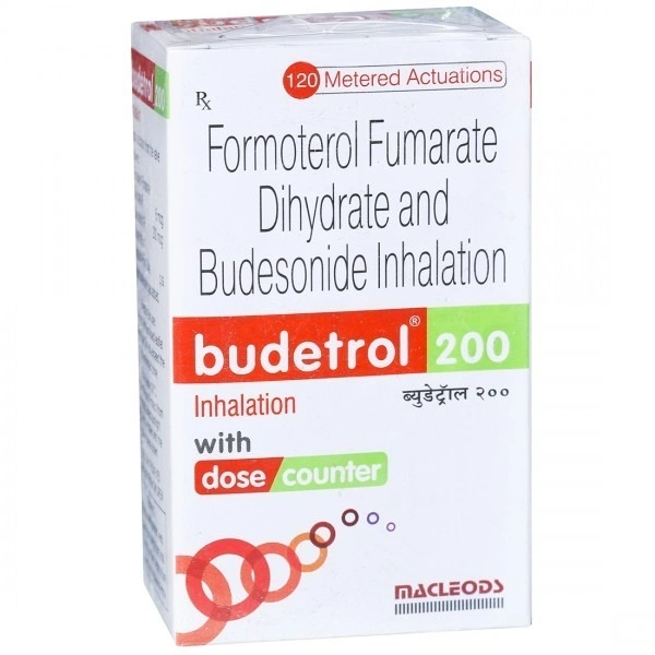MACLEODS PHARMACEUTICALS Budetrol 200Mg Inhalar (120 Mdi)