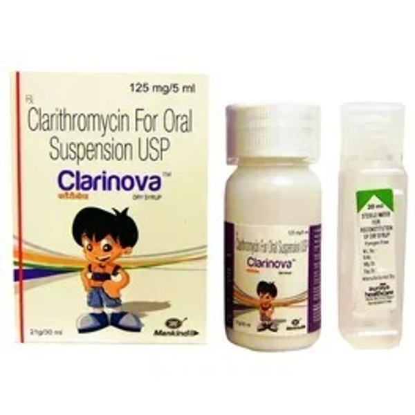 MANKIND PHARMA Clarinova 125 Syrup (30 Ml)