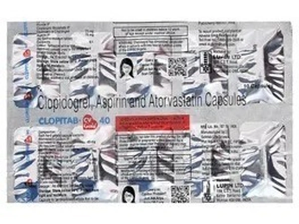 LUPIN Clopitab Cv Gold 40Mg Cap (10 Caps)