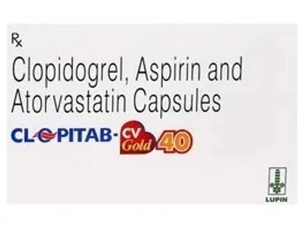 LUPIN Clopitab Cv Gold 40Mg Cap (10 Caps)