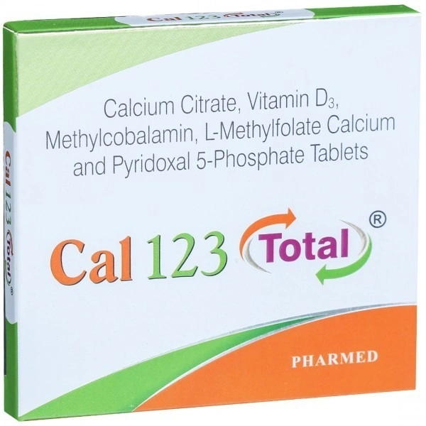 PHARMED MEDICARE PVT LTD Cal 123 Total Tab (15 Tab)