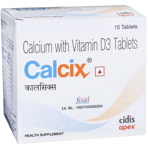 Apex Laboratories Calcix Tab (15 Tab)