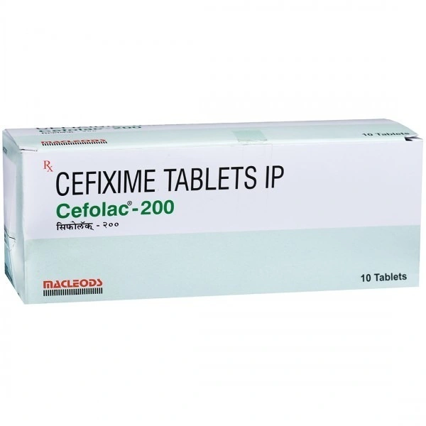 MACLEODS PHARMACEUTICALS Cefolac 200Mgtab (10 Tab)