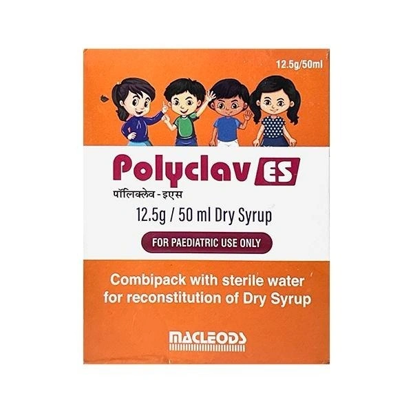 MACLEODS PHARMACEUTICALS Polyclav Es Syrup (30 Ml)