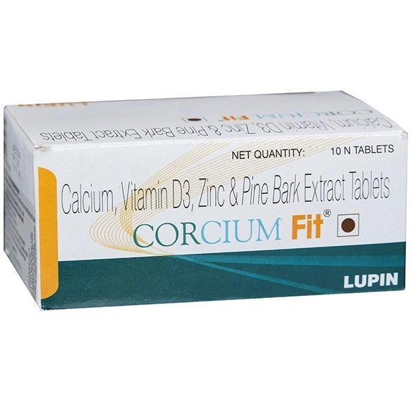 LUPIN Corcium Fit Tab (10 Tab)