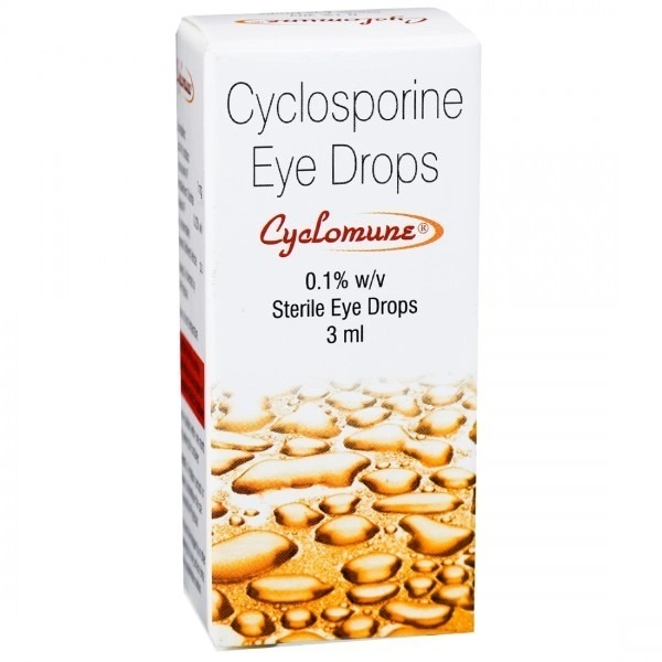 SUN PHARMA Cyclomune 0.1% Eye Drop