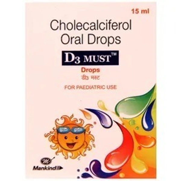 MANKIND PHARMA D3 Must Drops (15 Ml)