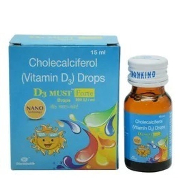 MANKIND PHARMA D3 Must Forte Drops (15 Ml)