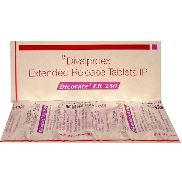 SUN PHARMA Dicorate Er 250Mgtab (10 Tab)