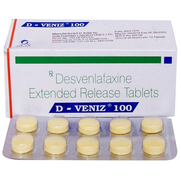 SUN PHARMA D Veniz 100Mgtab (10 Tab)