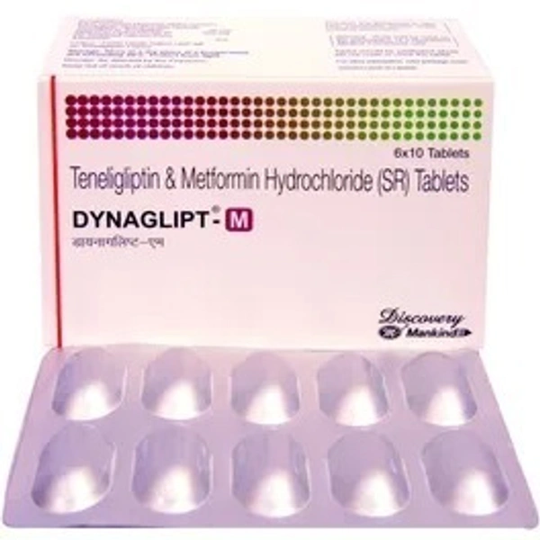 MANKIND PHARMA Dynaglipt M 500Mgtab (10 Tab)