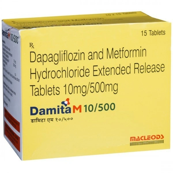 MACLEODS PHARMACEUTICALS Damita M 10/500Mgtab (15 Tab)