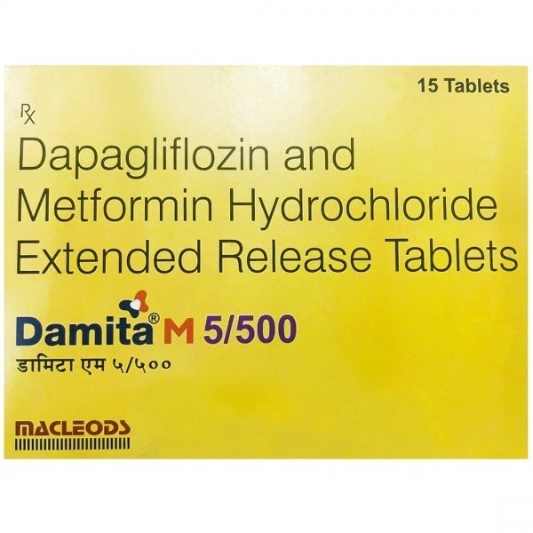 MACLEODS PHARMACEUTICALS Damita M 5/500Mgtab (15 Tab)