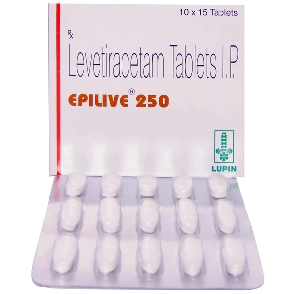 LUPIN Epilive 250Mgtab (15 Tab)