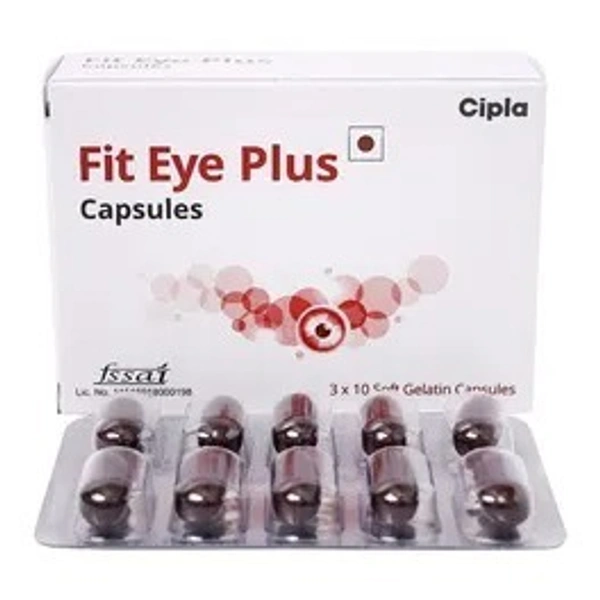 CIPLA LTD. Fit Eye Plus Cap (10 Cap)