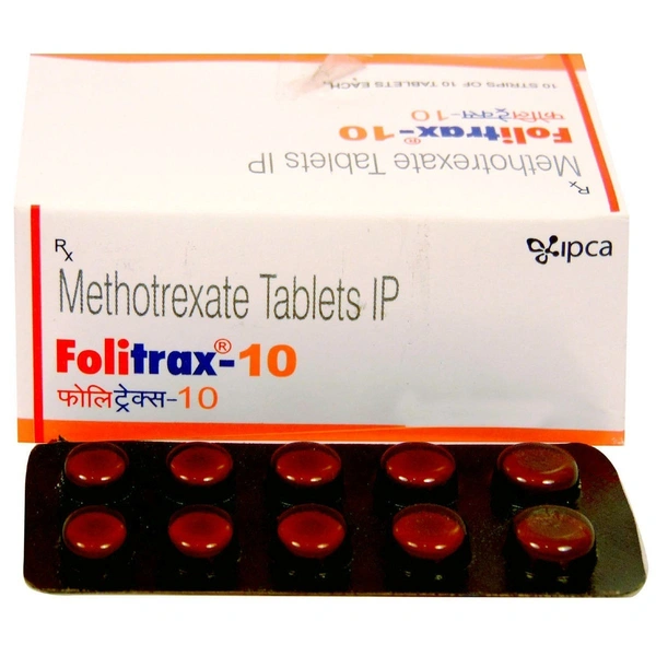 IPCA LABORATORIES Folitrax 10Mgtab (5 Tab)