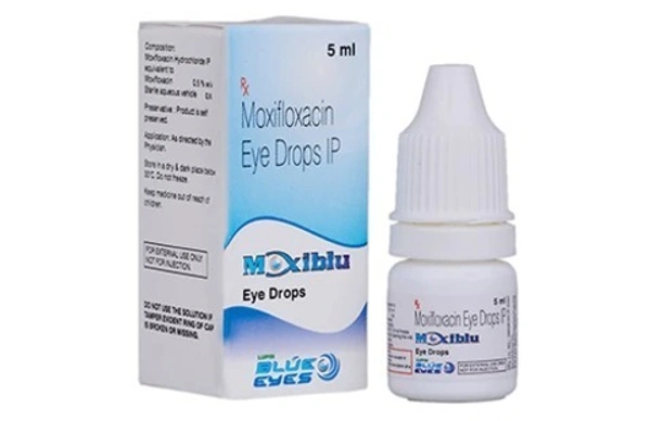 LUPIN Moxiblu Eye Drops (5 Ml)