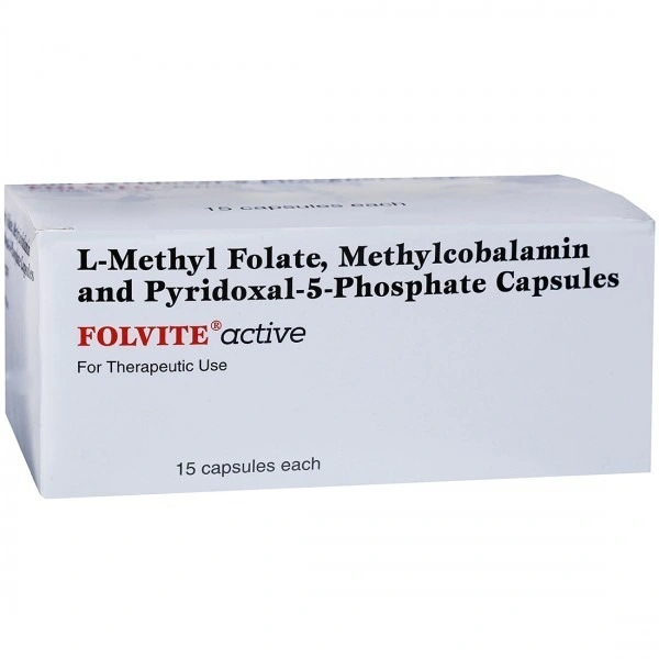 PFIZER LTD. Folvite Active Cap (15 Cap)