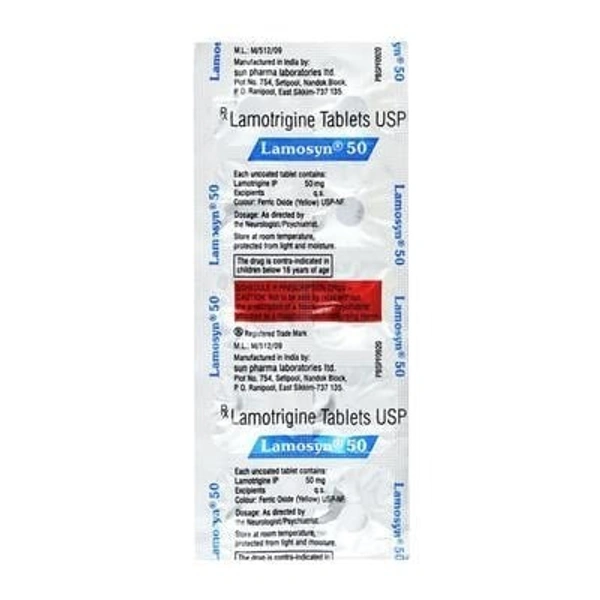 SUN PHARMA Lamosyn 50Mgtab (10 Tab)