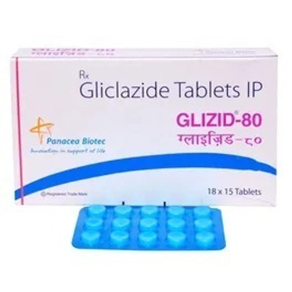 MANKIND PHARMA Glizid 80Mgtab (15 Tab)