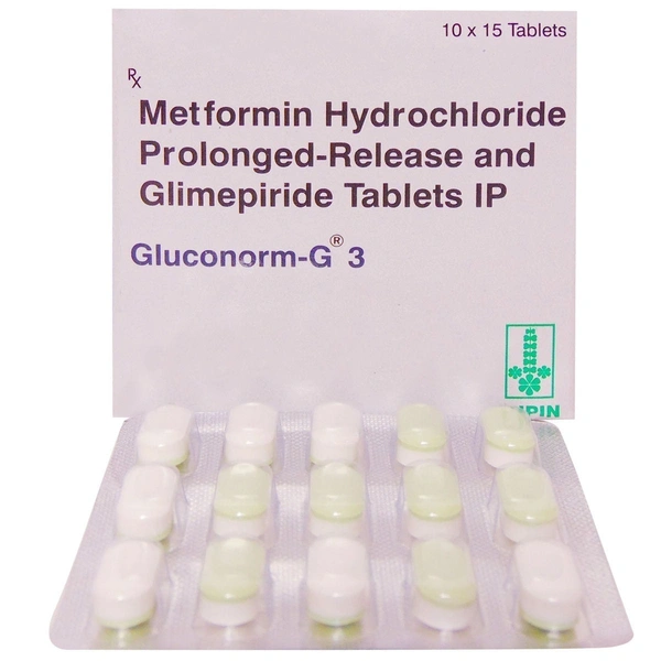 LUPIN Gluconorm G3 Tab (15 Tab)
