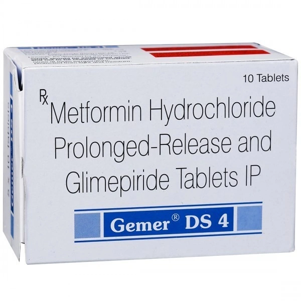 SUN PHARMA Gemer Ds 4Mgtab (10 Tab)